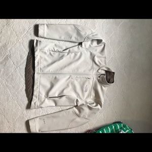 North Face Jacket Cream and Brown